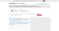 Desktop Screenshot of chequerestaurante.com